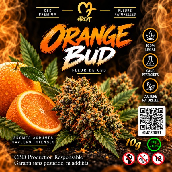 Orange Bud - Fleurs CBD Béziers